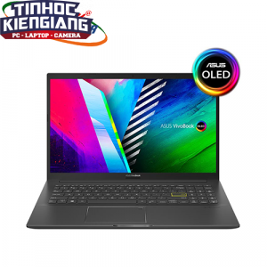Máy Tính Xách Tay/Laptop Asus VivoBook A515EA-L12033T (i5 1135G7/8GB RAM/512GB SSD/15.6 FHD Oled/Win10/Đen)