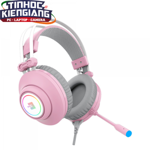 Tai nghe Over-ear Zidli Score SH320 Pink 7.1 RGB USB