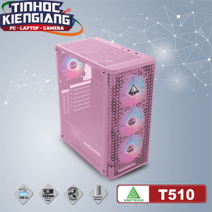Vỏ máy tính VSP Gaming T510 Pink