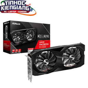 VGA Asrock Radeon RX 6600 Challenger D 8GB GDDR6 (RX6600 CLD 8G)