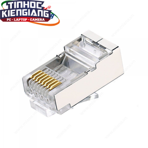 Đầu bấm dây mạng ENSOHO RJ-45 Cat 6 chống nhiễu 100 cái/túi (EN-RJ45C6M)
