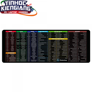 Bàn di chuột phím tắt văn phòng 30x80x3mm (TIẾNG VIỆT)