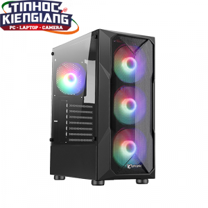 Vỏ máy tính Jetek GAME R1 - Tặng kèm 3 Fan
