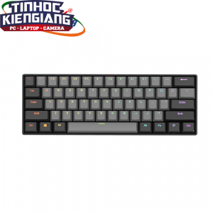 Bàn phím cơ không dây Newmen GM610 Grey RGB Dual Mode (Blue/Red/Black/Brown Switch)