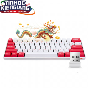 Bàn phím cơ không dây Newmen GM610Pro RGB Dual Mode (RED/Blue Switch)