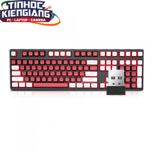 Bàn phím cơ không dây Newmen GM1080 Led RGB Dual mode (Red Switch)