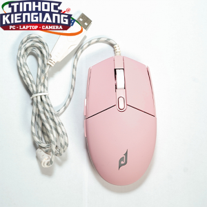 Chuột máy tính E-DRA EM6102 Pink Led 7 màu