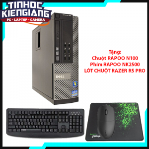 Máy bộ Dell Optiplex 7010SFF Core I5-3470 ( 6M/3.6Ghz), Ram 4GB, SSD 120GB, DVD, Free OS, K+M