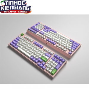 Bàn phím cơ không dây FL-Esports FL980SAM Sam Cercis LED RGB (USB/2.4/Bluetooth) (Rosa Switch)