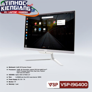 PC All in One VSP 19G400 (i3-4160/Ram 4GB/SSD 128GB/19inch) Tích Hợp Sẵn Webcam + WIFI