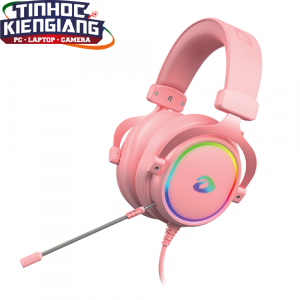 Tai nghe DareU EH925s Queen RGB 7.1(HỒNG)