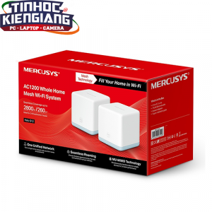 Thiết bị mạng - Router Wifi Mercusys Halo S12 (2-pack) AC1200