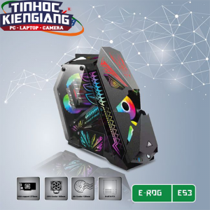 Vỏ máy tính VSP E-ROG ES3 Gaming Sẵn 5 Fan Led ARGB