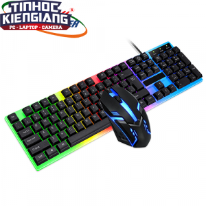 Combo Bộ Bàn Phím Chuột T-Wolf TF230 USB RGB