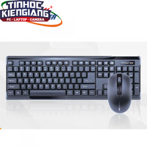 Combo Bàn phím chuột máy tính không dây T-Wolf TF100