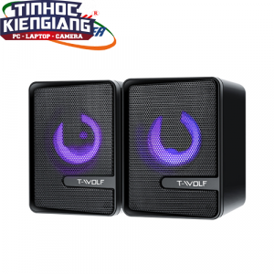 Loa vi tính T-WOLF S3 2.0 Led 7 màu
