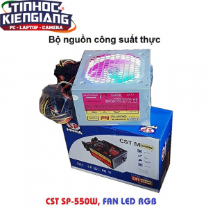 Nguồn máy tính SP M550 550W LED RGB