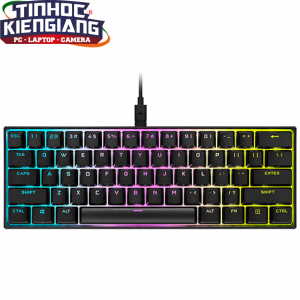 Bàn phím cơ Corsair K65 RGB Mini BLK - MX SPEED (CH-9194014-NA)