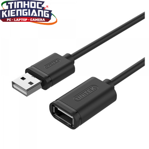 Cáp USB Nối Dài 2.0 (3m) Unitek (Y-C 417GBK)