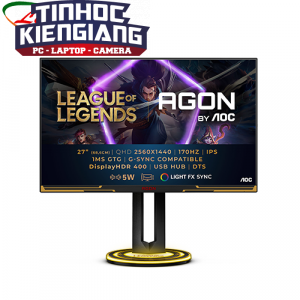 Màn hình AOC AGON PRO AG275QXL 27inch 2K IPS 170Hz 1ms Gaming