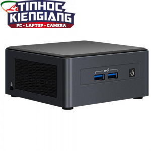 Máy Tính Bộ PC - MINI PC Intel i5-1145G7/Intel Iris Xe Graphics/Wifi 6 + Bluetooth/Ram Option/Ổ cứng Option (BNUC11TNHV50000)