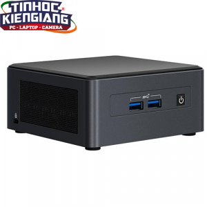 Máy Tính Bộ PC - MINI PC Intel i7-1185G7/Intel Iris Xe Graphics/Wifi 6 + Bluetooth/Ram Option/Ổ cứng Option (BNUC11TNHV70000)