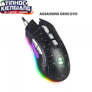 Chuột có dây Assassins G600 EVO Led RGB