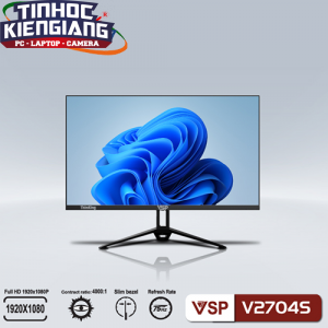 Màn hình LCD 27'' VSP V2704S FullHD 75Hz 5ms IPS Black