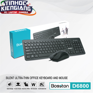 Combo Phím Chuột Có Dây Bosston D6800