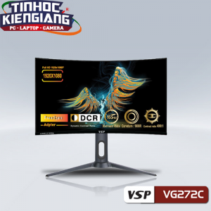 Màn hình LCD Cong 27" VSP VG272C FullHD 165Hz Có Loa