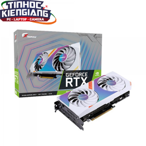 Card Màn Hình - VGA COLORFUL iGame GeForce RTX 3050 Ultra W DUO OC V2 8G-V