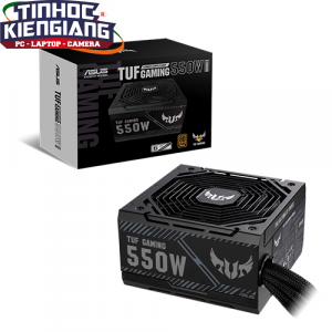 Nguồn máy tính ASUS TUF GAMING 550W 80 Plus Bronze (TUF-GAMING-550B)