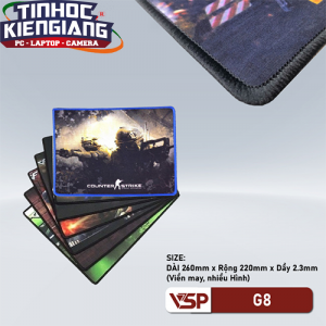 Bàn di chuột VSP G8 (220x260x2.3mm)