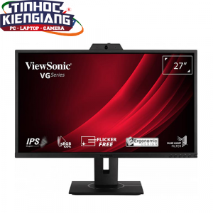 Màn hình máy tính Viewsonic VG2740V 27inch FullHD 60Hz 5ms IPS tích hợp Webcam và Mic