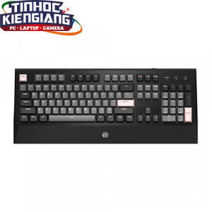 Bàn phím cơ Mojike GK1 Black Pink LED Trắng (Blue/Orange/Pink Switch)