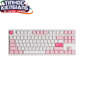 Bàn phím cơ AKKO 3087 Plus Prunus Lannesiana (Wine Red/Wine White Switch)