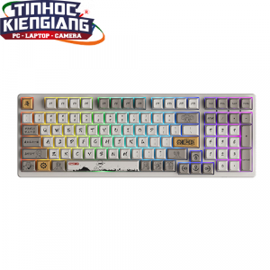 Bàn phím cơ AKKO 3098S One Piece (Jelly White/Silver Switch)