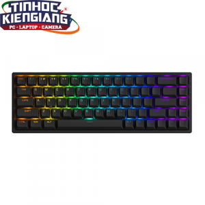 Bàn phím cơ AKKO 3068 v2 RGB Black (Jelly Pink/Jelly Purple Switch)