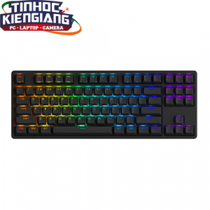 Bàn phím cơ AKKO 5087 RGB ASA Black (Jelly Pink/Jelly Purple Switch)