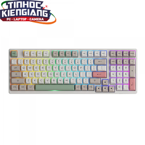Bàn phím cơ AKKO 3098B Multi-modes 9009 (Jelly Blue / Jelly White / Jelly Pink Switch)