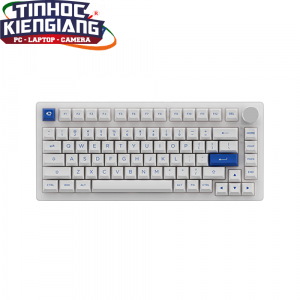 Bàn phím cơ AKKO PC75B Plus Blue on White (Jelly Black / Jelly Pink / Jelly Purple Switch)