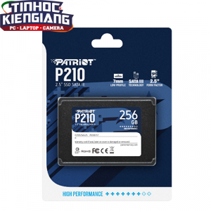 Ổ cứng SSD PATRIOT P210 256GB 2.5inch SATA III P210S256G25