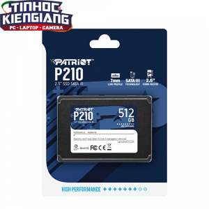 Ổ cứng SSD PATRIOT P210 512GB 2.5inch SATA III P210S512G25