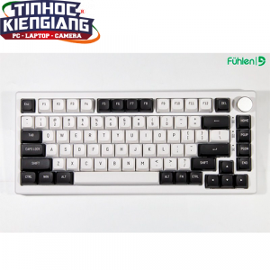 Bàn phím cơ không dây Fuhlen H75S Panda 3 Mode Wireless (Yellow/Red/Silver/Brown Switch)