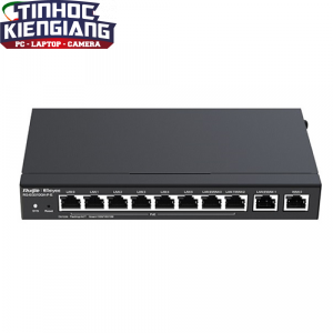 Thiết bị chuyển mạch Switch RUIJIE RG-EG310GH-P-E 10-Port High Performance Cloud Managed PoE