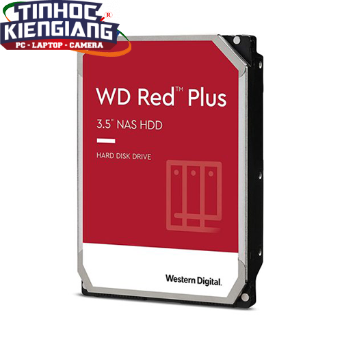 Ổ Cứng HDD Western Digital Red Plus 8TB 3.5 inch 128MB cache 5640RPM WD80EFPX