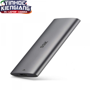 Box Chuyển SSD M.2 NVMe Sang Ổ Cứng Di Động SSK HE-C370 USB 3.1