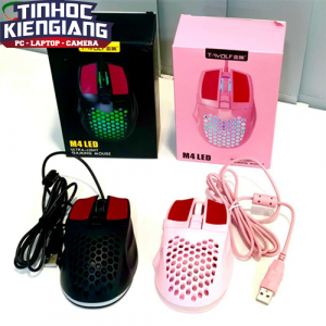 CHUỘT CÓ DÂY GAMING T-WOLF M4 Led