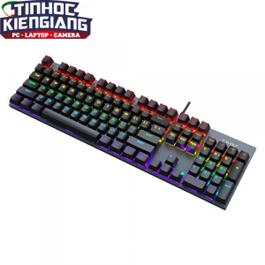 Bàn phím cơ GAMING T-Wolf T17 Blue Switch 12 chế độ Led