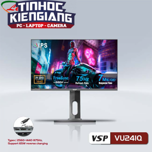 Màn hình LCD 24" VSP VU241Q 2K QHD 7ms 75Hz